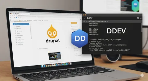drupal con ddev